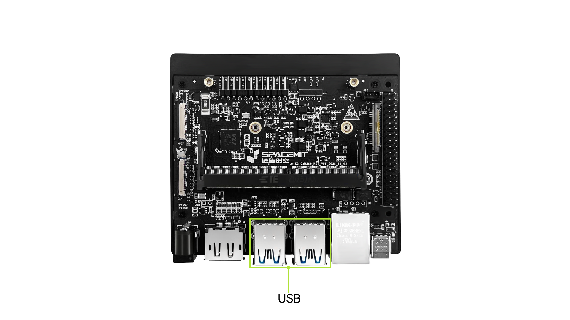 USB interface diagram