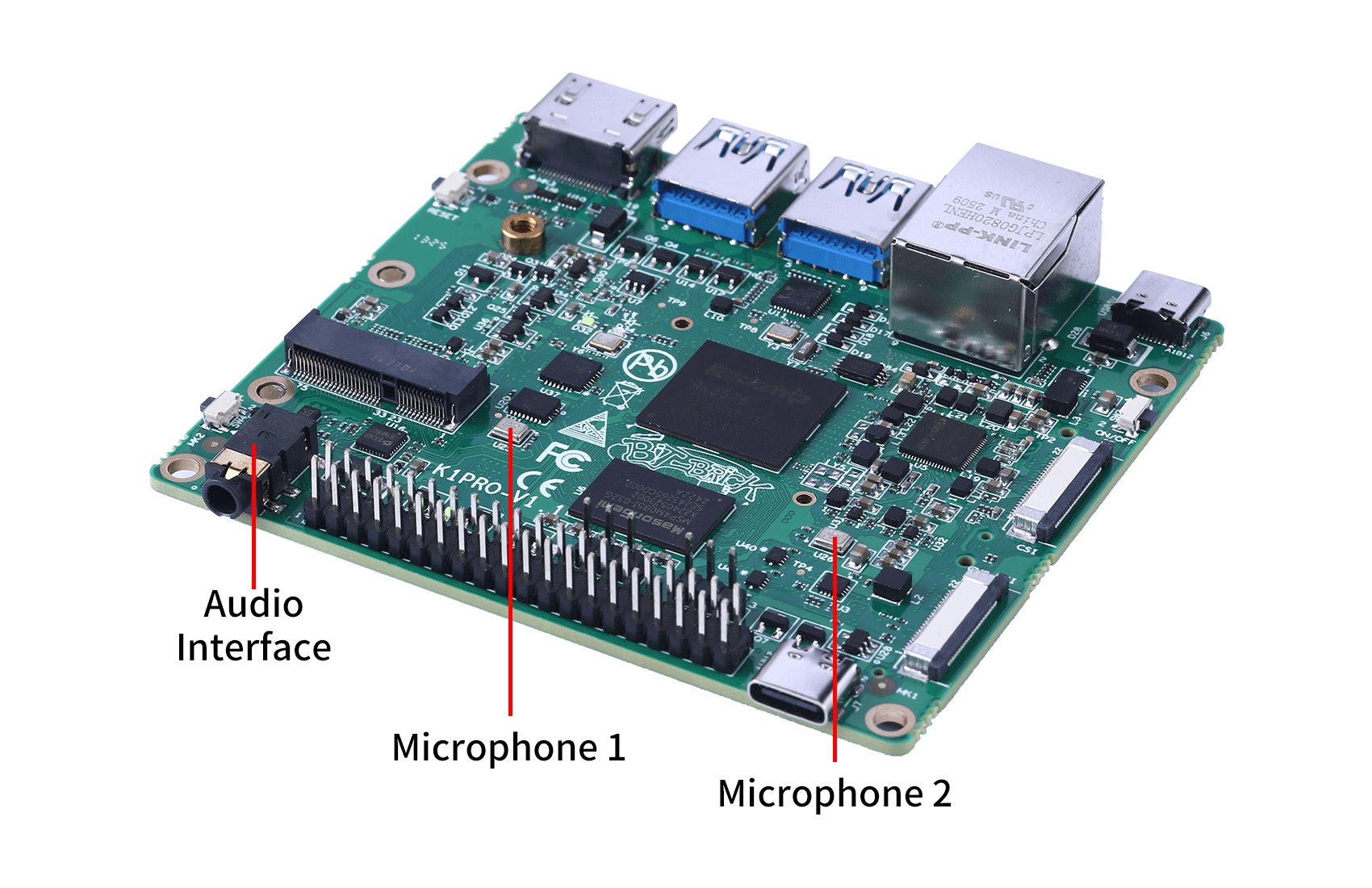 Figure 1 Schematic Diagram of the Audio Interface