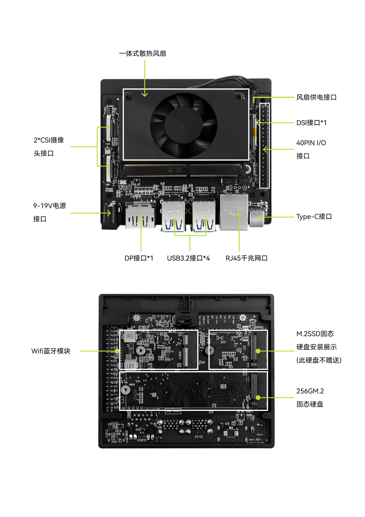 K3 CoM260 开发套件实物图