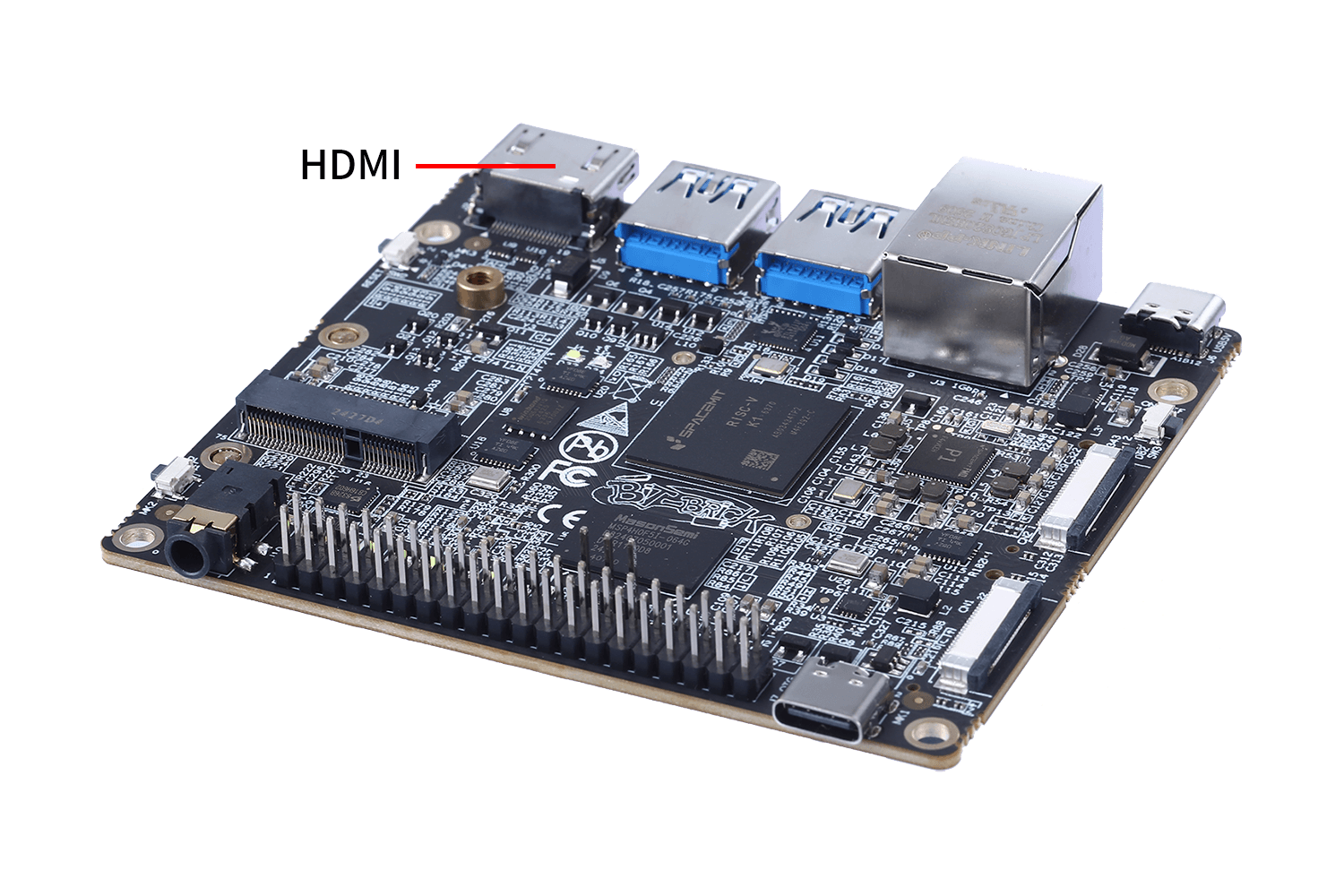 图1 K1板载MIPI DSI接口