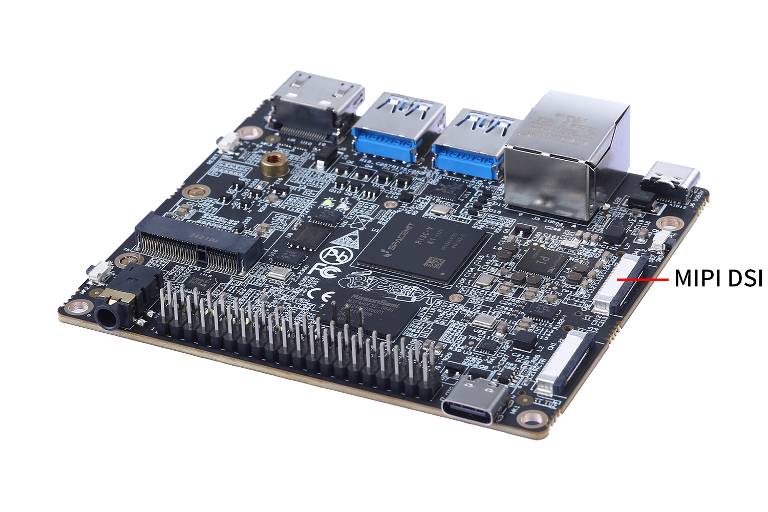 图3 K1板载MIPI DSI接口