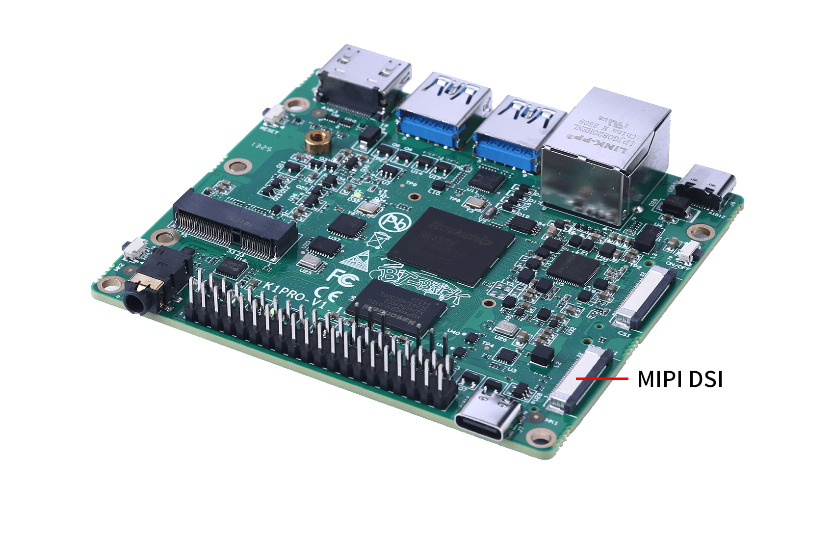 Figure 3 K1 pro Onboard MIPI DSI Interface