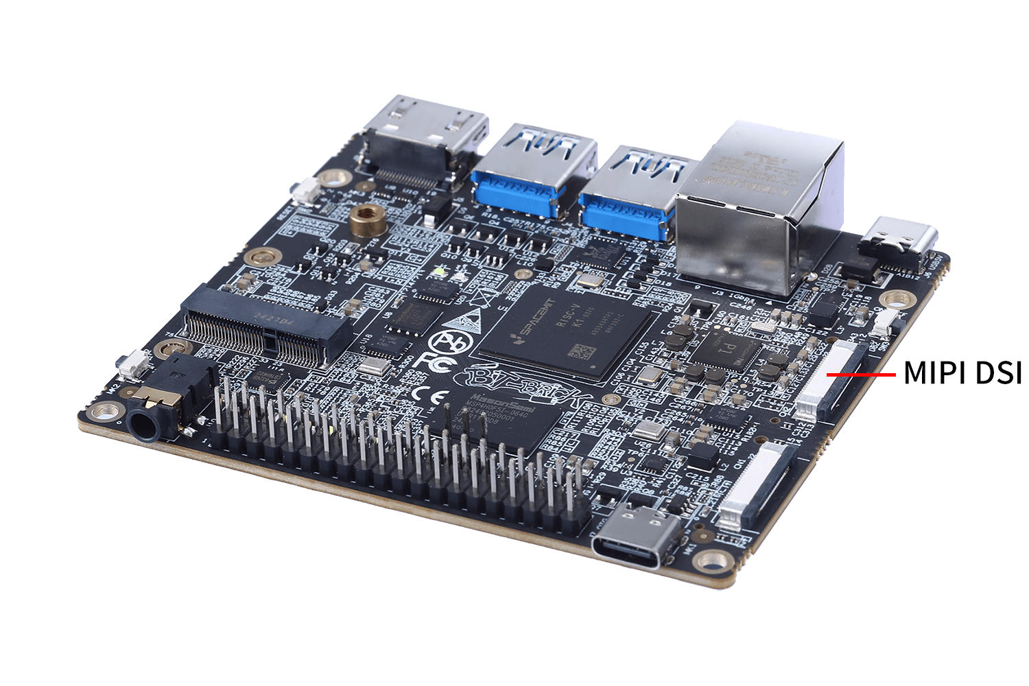 图3 K1板载MIPI DSI接口